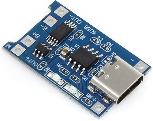 TP4056 Type-C 1A 3.7V Lithium Battery Charging Module with Protection