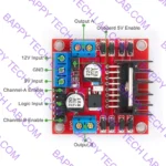 L298N Dual H-Bridge Motor Driver Module ব্যবহার করে সহজেই DC Motor এবং Stepper Motor নিয়ন্ত্রণ করা যায়। এটি Arduino, ESP32, Robot Car এবং DIY Electronics Project-এর জন্য অত্যন্ত জনপ্রিয় একটি মোটর ড্রাইভার মডিউল।