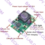 TP5100 2A Lithium Battery Charging Module একটি উচ্চ দক্ষতার (High Efficiency) Battery Charger Board যা 1S (4.2V) এবং 2S (8.4V) Lithium-ion/LiPo/LiFePO4 Battery চার্জ করতে সক্ষম। এতে Smart CC/CV Charging, Auto Cut-off এবং LED Status Indicator রয়েছে।
